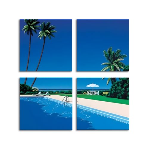 永井博ポスター 木製パネル加工の新品です。 永井博ポスター 木製パネル加工の新品です。